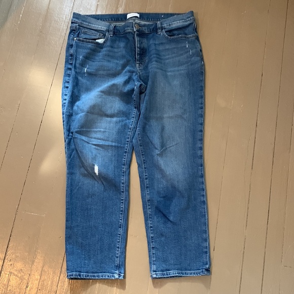 Loft Ripped Boyfriend Jeans (12) - Picture 2 of 5